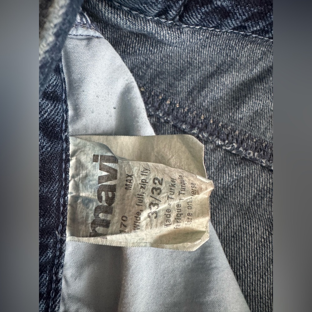 Mavi Men's Indigo Blue Jeans - Picture 3 of 4